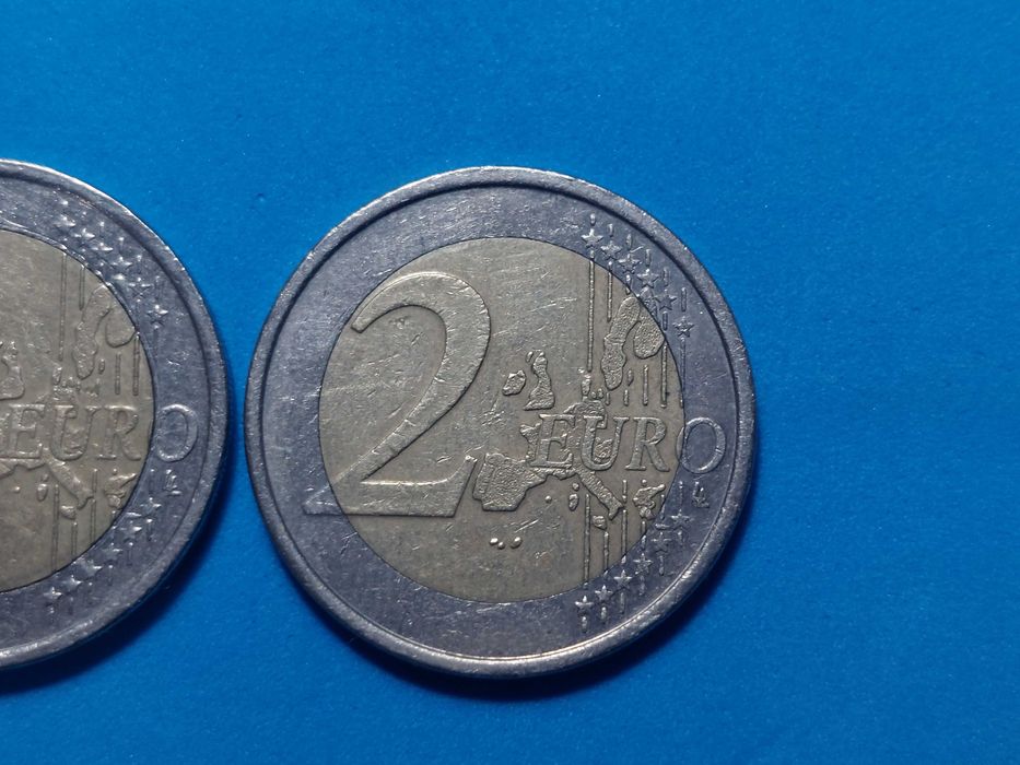 Duas Moedas de 2 euros Finlândia ano 2003 e 2005