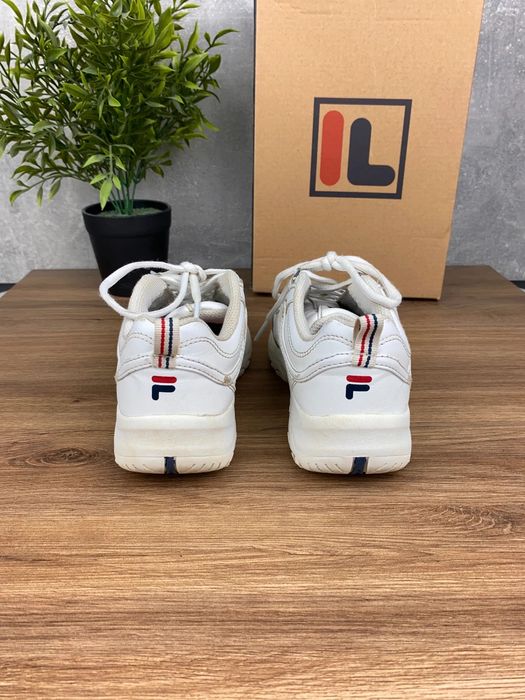 Buty Fila Strada Low r. 33 - białe sneakersy dziecięce