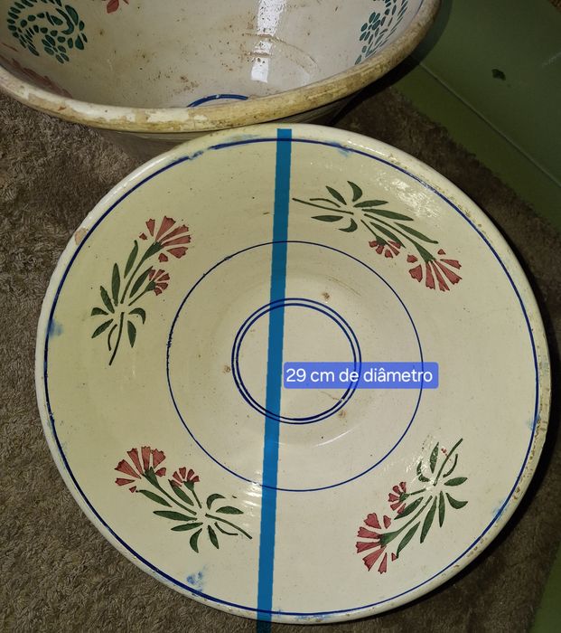 2 palanganas antigas