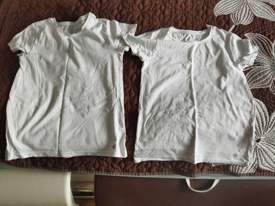 Bluzki Dziewczęce Z Krótkim Rękawem Rozmiar 152