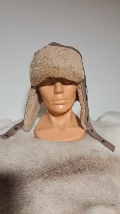 Zimowa czapka pilotka