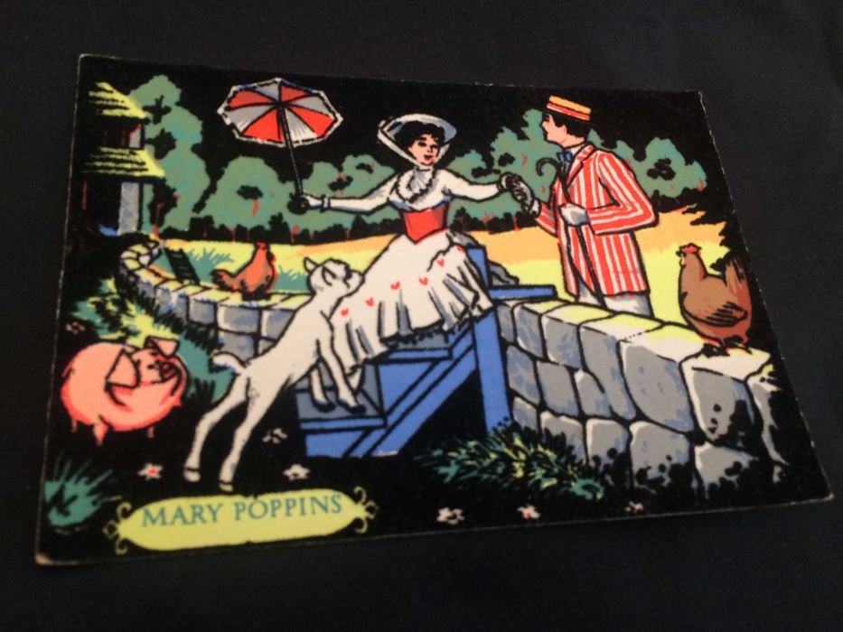 Vários postais manuscritos