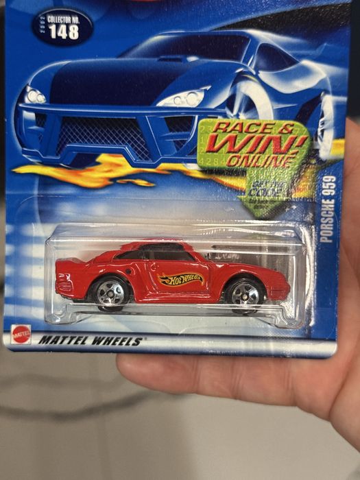 Hot Wheels Porsche 959 Twin Turbo 4x4 legenda unikat 24 lata z 2001r