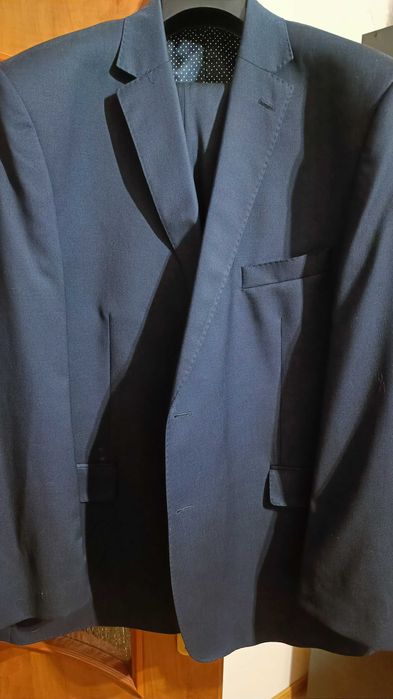 Nowy garnitur - vistula 182/120/110 60L - ciemny granat