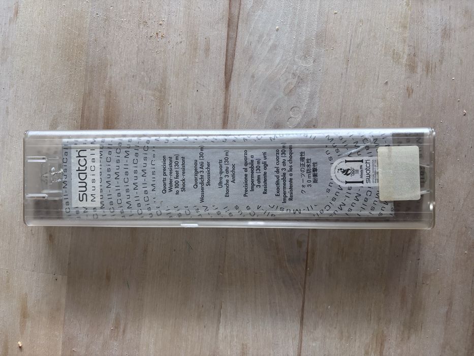 Relógio Swatch Musicall RUNNING 1996 Musicall