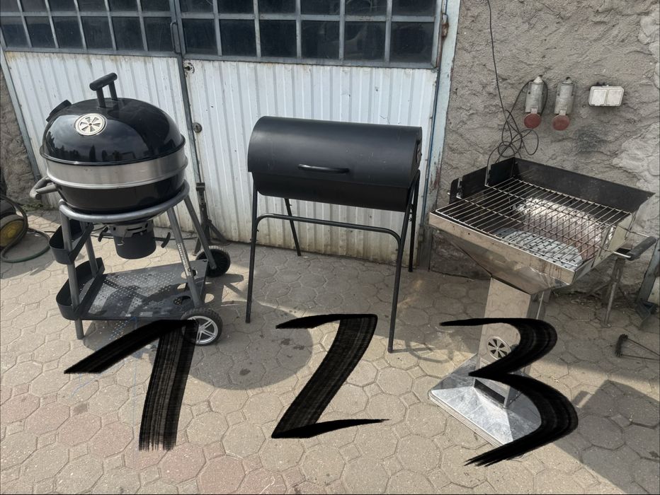 Grill węglowy ogrodowy