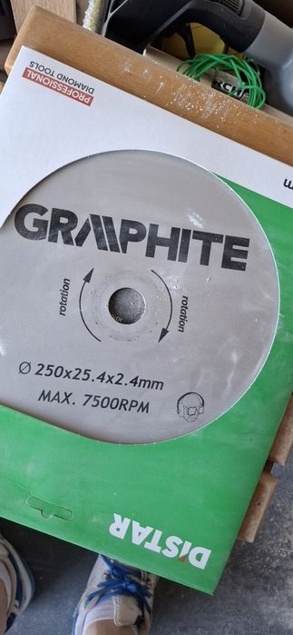 Graphite Przecinarka do glazury 250 x 25 mm 1500 W