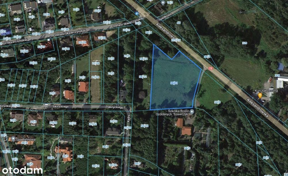 Działka 6322 m² z WZ (LPG + pawilon handl.) | Aleksandrowska, Łódź