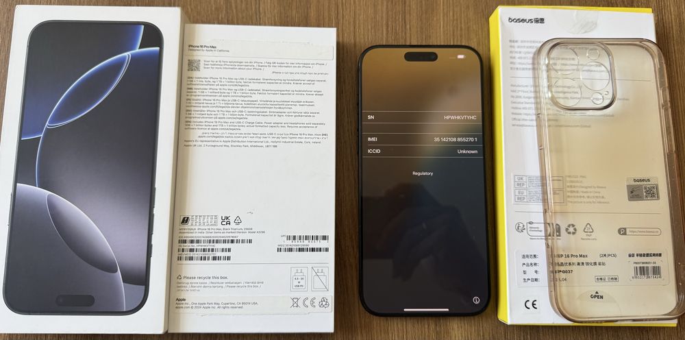 Ідеал!!! Iphone 16 pro MAX 256 Black неверлок