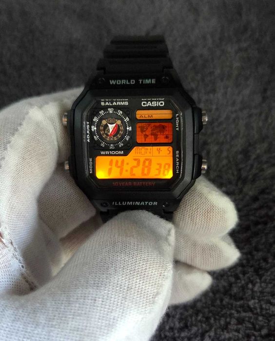 Casio Royale WIDZEW ŁÓDŹ AE-1200WH-1A - Unikatowy