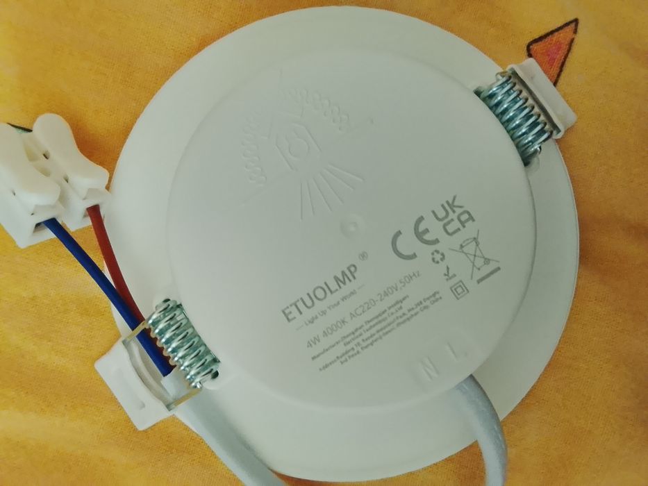 Zestaw 12 szt plafonów sufitowych LED 4W Nowe