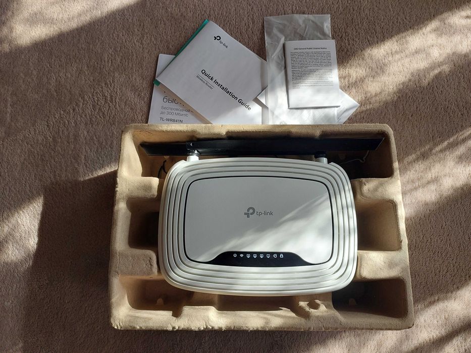 Wi-Fi роутер TP-Link TL-WR841N (N300)
Wi-Fi роутер TP-Link TL-WR841N