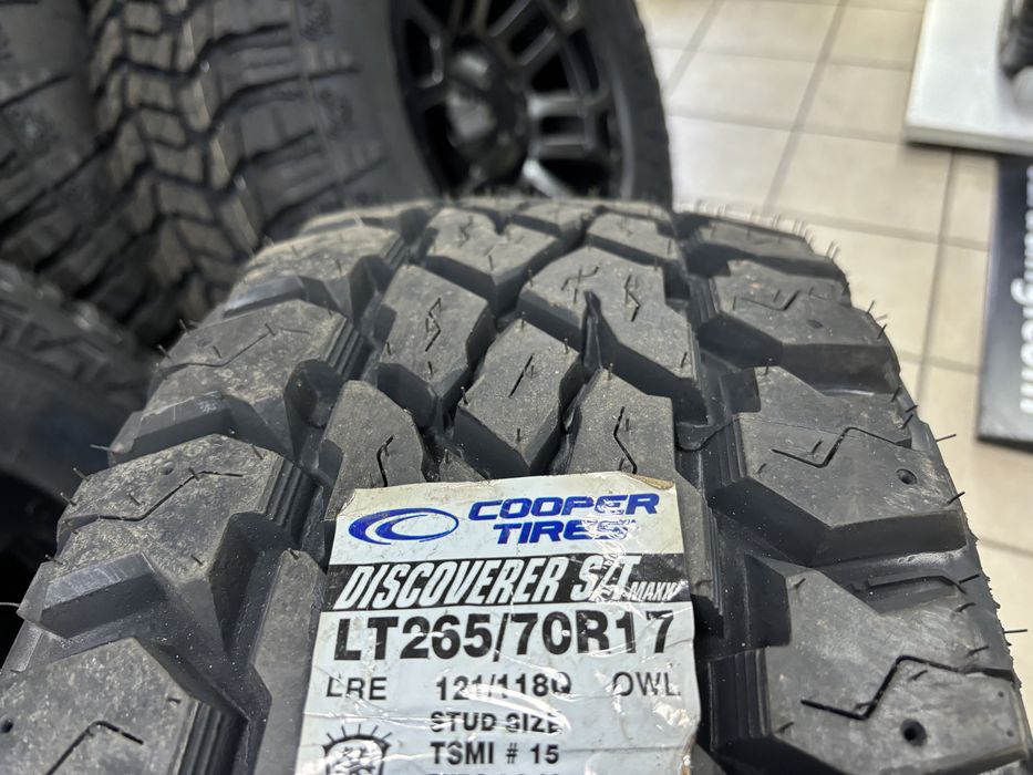 Felgi OZ Rally Raid z oponami Cooper 265/70R17 ST Maxx Hilux Ranger