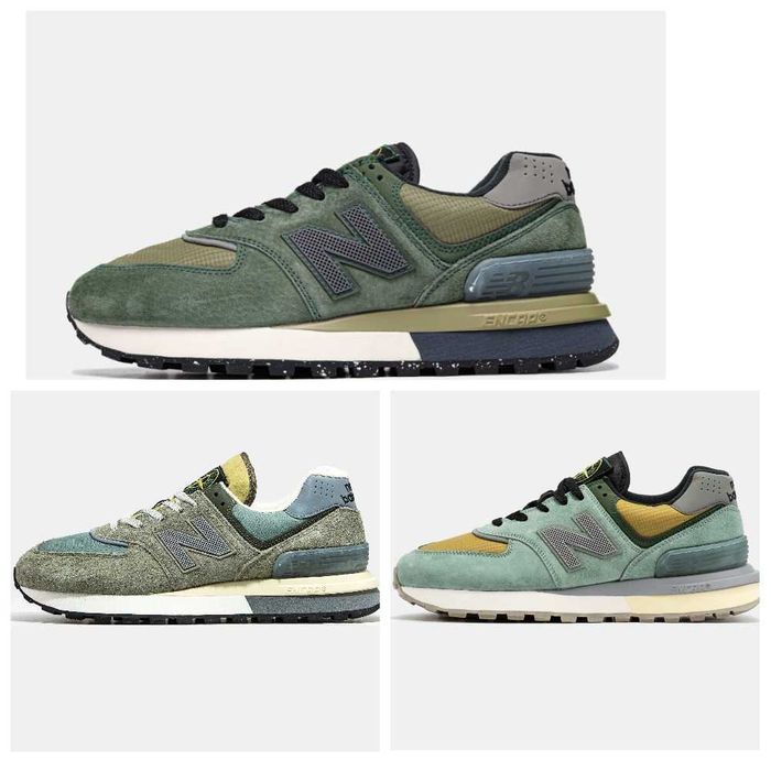 Кроссовки New Balance 574 Legacy Stone Island нью беланс стоун айленд