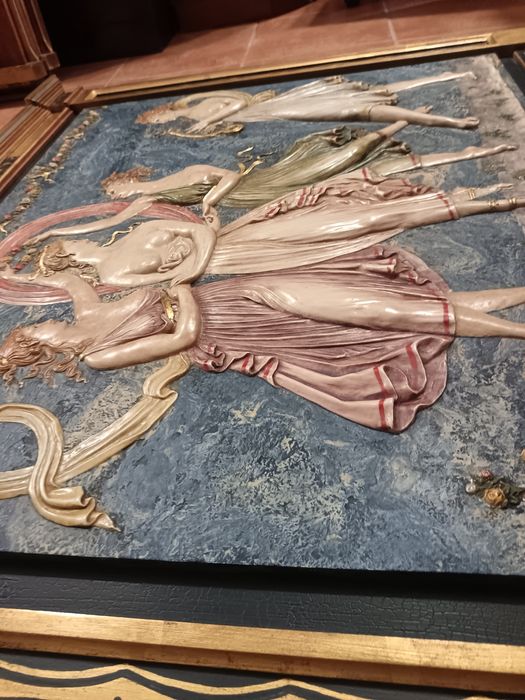 Quadro em relevo