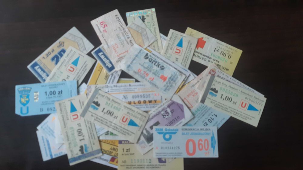 Bilety autobusowe z różnych miast Polski