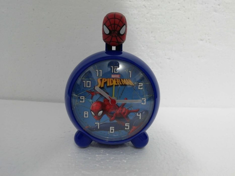 Relógio-Despertador Spiderman Marvel