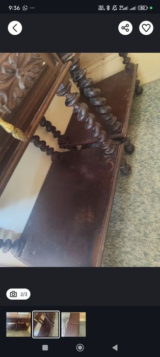 2 Mesinhas de cabeceira antigas