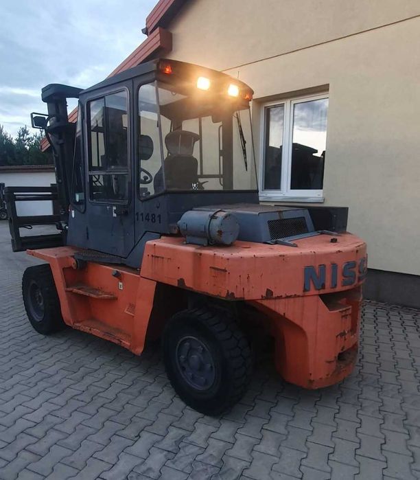 Wózek widłowy Nissan 7 ton UDT wolny skok, toyota linde