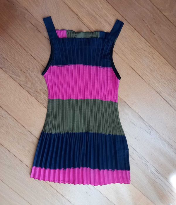 Top plissado 100% viscose