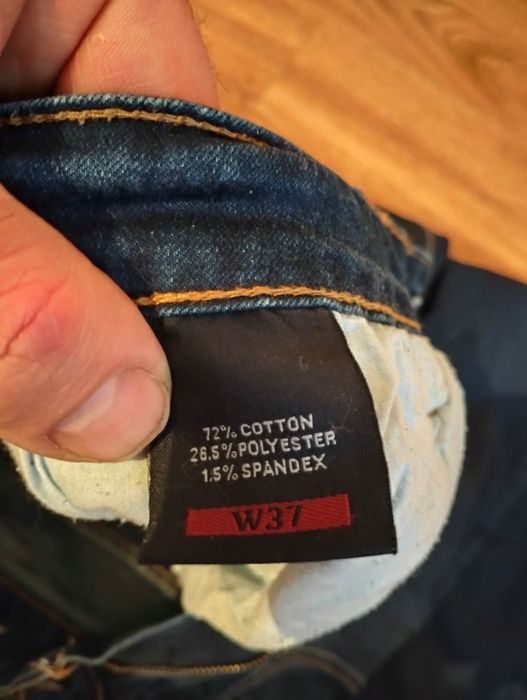 Продам сині джинси, вживані.