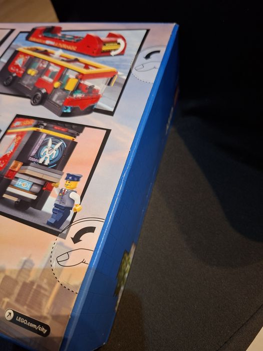 LEGO® 60407 City - Czerwony, piętrowy autokar