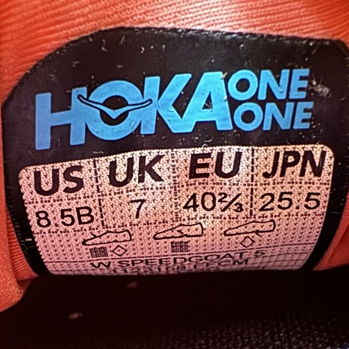 Кросівки Hoka Speedgoat 5 (Розміри 41.4/40.5/37.4) 1123158-FFCM