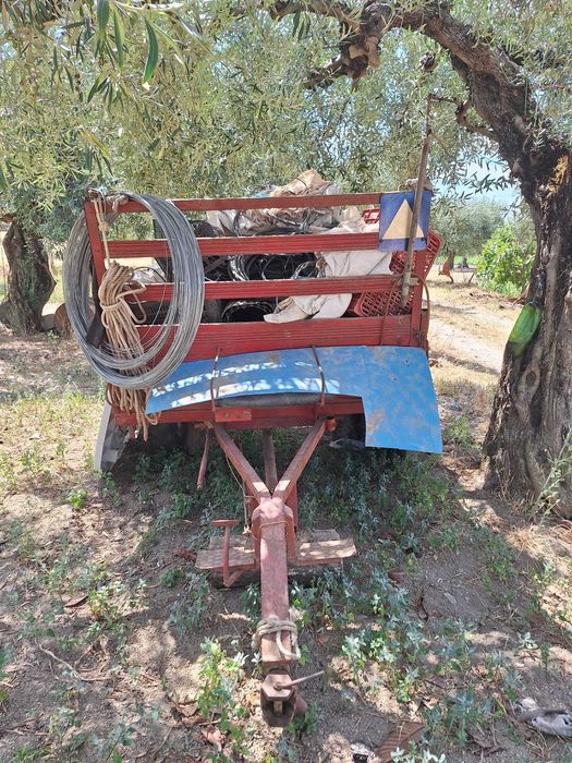 Reboque Agrícola p/ Motocultivador – Tração Direta