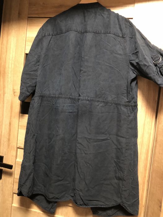 Granatowa sukienka rozm.48