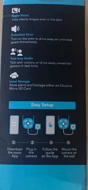 Zewnętrzna kamera monitorująca GNCC Outdoor Cam 2K HDR