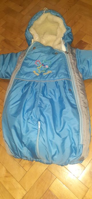 Комбінезон-конверт зима 2 в 1