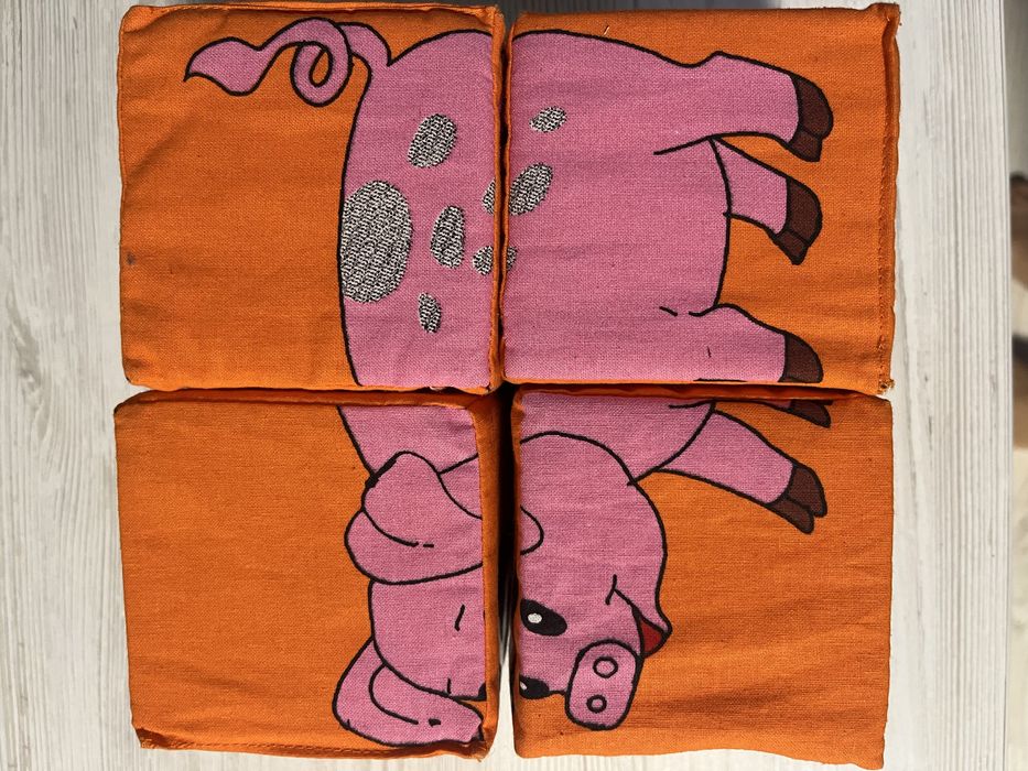 Кубики дитячі мʼякі