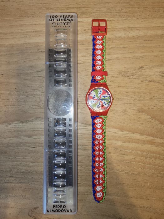 Swatch Watch GZ142 100 Years Of Cinema Designed PedroAlmodovar tested