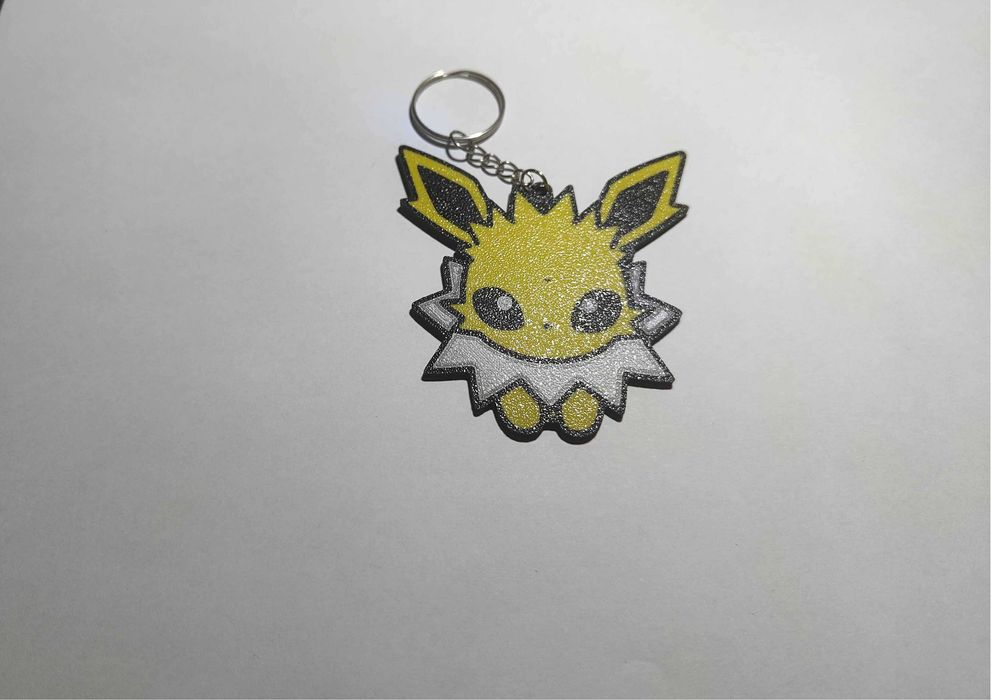 Pack 9 Chaveiros Pokémon – Eevee + Evoluções – Impressão 3D – Novo