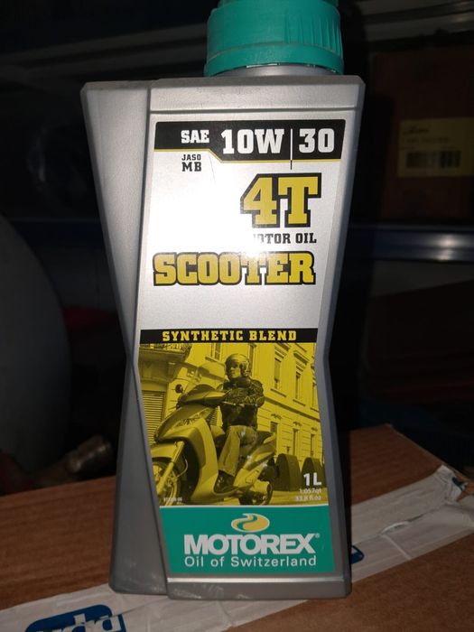 Olej silnikowy Motorex scooter 4T 10W/30 op 1L