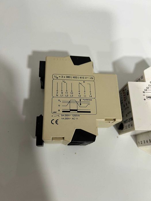 Реле контролю напруг фаз TELE TPW 400V SN4X URP20100 Schrack РНПП-311М