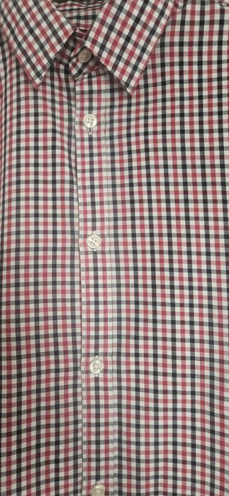 Koszula męska H&M Slim Fit rozmiar L  w  drobną kratkę