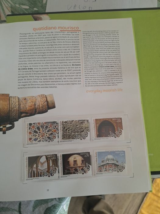 Livro colecao de selos 2006