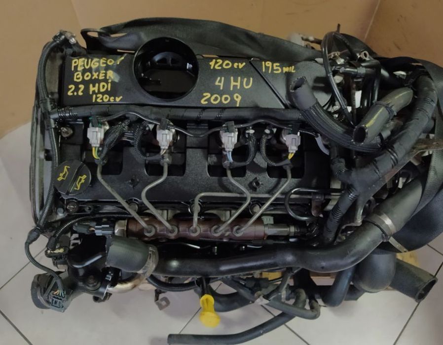 Motor peugeot BOXER 2.2HDI 120cv 4HU 2009 - caixa velocidades 20GP05