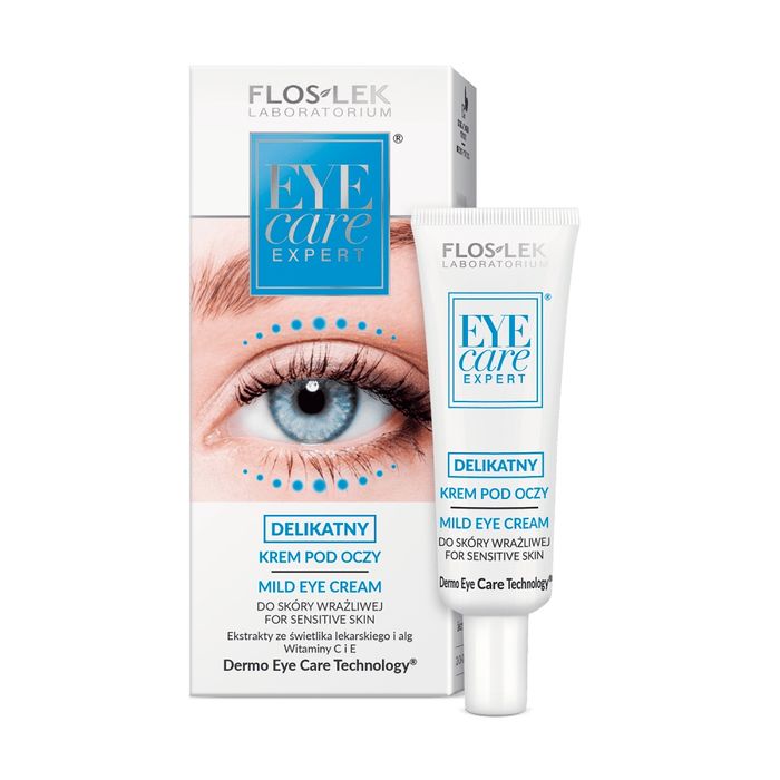 Floslek Eye Care Expert delikatny krem pod oczy 30ml