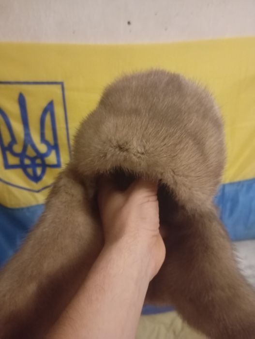 Класная Норковая шапка