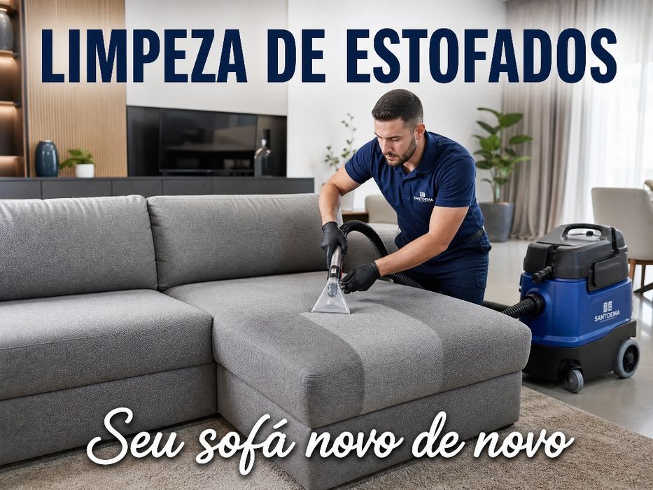 Limpeza e Higienização de estofados sofá, colchão e viatura