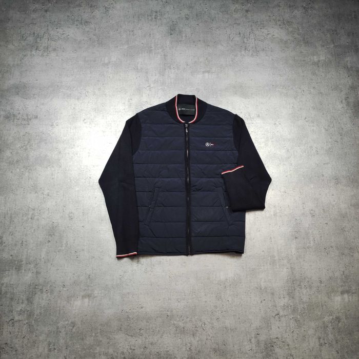 MĘSKA Bluza Suwak Kurteczka Ocieplona Marcedes-Benz AMG Tommy Hilfiger