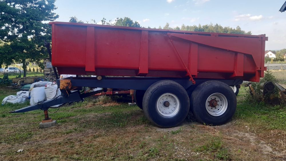 Przyczepa skorupowa rolnicza tandem brimont 12 ton