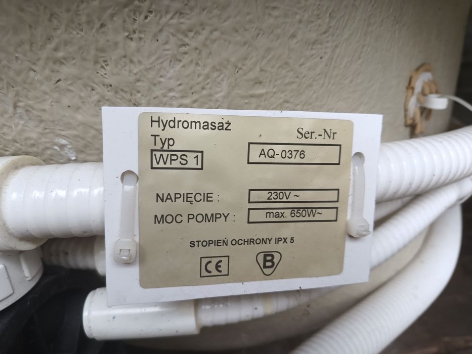 Wanna z hydromasażem