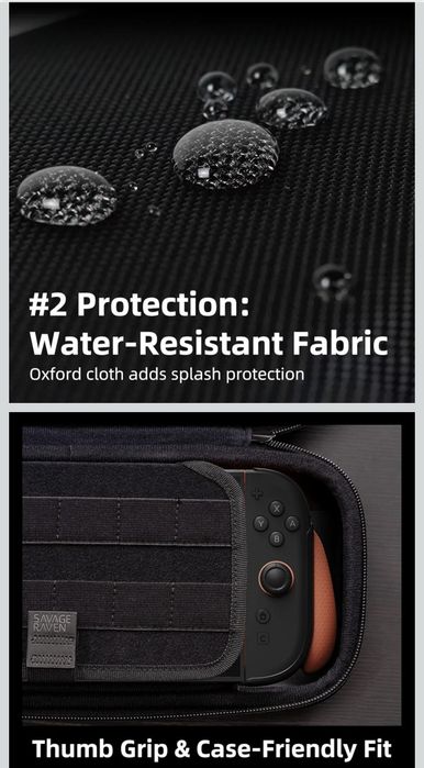 Bolsa transporte skull and co savage Raven max carry case