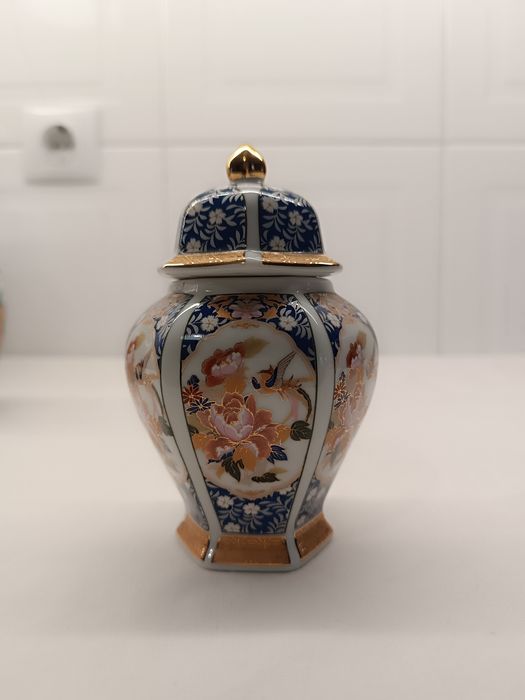 Pote Jarra Porcelana Antiga. Japan. Como Nova
