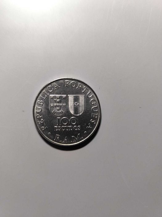 Moeda 100 Escudos 1981 – Região Autónoma da Madeira (Zarco)