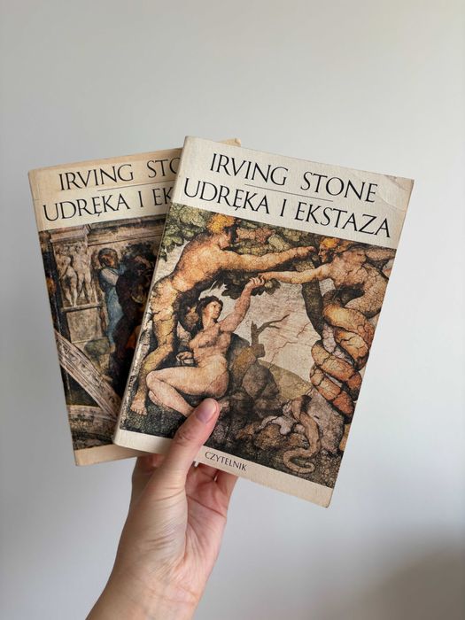 Udręka i ekstaza, tom 1 i 2 - Irving Stone, Czytelnik 1990