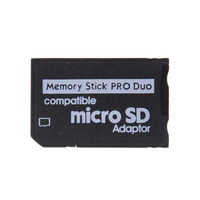 ••• Адаптер MicroSD MS Pro Duo Memory Stick PSP Sony Alpha Cyber-shot Камера | Адаптер Micro SD Pro Duo PSP 1000 2000 3000 Sony Фотоаппарат Перехідник